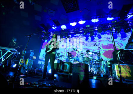 Tame Impala headline at the Barrowlands Ballroom in Glasgow  Featuring: Tame Impala Where: Glasgow, Scotland, United Kingdom When: 08 Sep 2015 Stock Photo