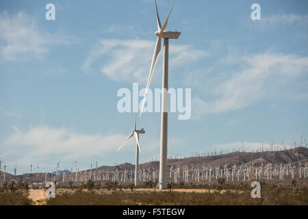 The Alta Wind Energy Center in Kern County, California. Stock Photo