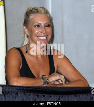 2016 Miss America Judges Press Conference at Boardwalk Hall in Atlantic City, NJ  Featuring: Rachel Zalis Where: Atlantic City, New Jersey, United States When: 09 Sep 2015 Stock Photo