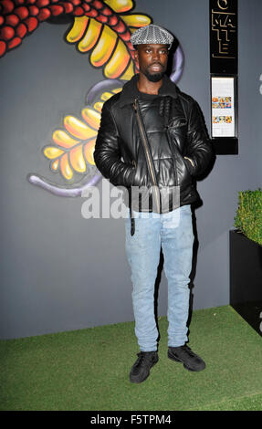 The Notion Magazine X Swatch Issue 70 Launch Party held at the Chotto Matte - Arrivals  Featuring: Ghetts Where: London, United Kingdom When: 09 Sep 2015 Stock Photo