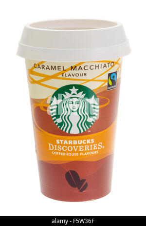 Starbucks Discoveries Take Away Coffee Stock Photo