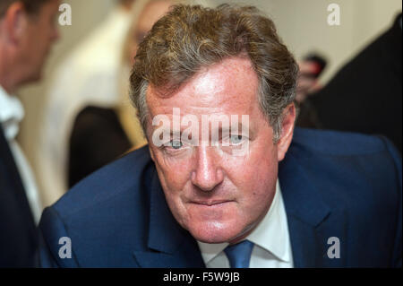 BGC Annual Global Charity Day held at Canary Wharf.  Featuring: Piers Morgan Where: London, United Kingdom When: 11 Sep 2015 Stock Photo