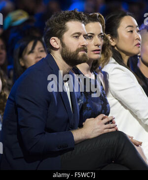 'Project Runway' season 14 finale runway show at NYFW  Featuring: Matthew Morrison Where: New York, New York, United States When: 11 Sep 2015 Stock Photo