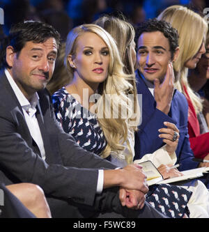 'Project Runway' season 14 finale runway show at NYFW  Featuring: Carrie Underwood Where: New York, New York, United States When: 11 Sep 2015 Stock Photo