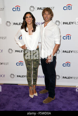 PaleyFest Special Event: 'NCIS: Los Angeles' Fall Premiere - Arrivals  Featuring: Daniela Ruah, Eric Christian Olsen Where: Beverly Hills, California, United States When: 11 Sep 2015 Stock Photo