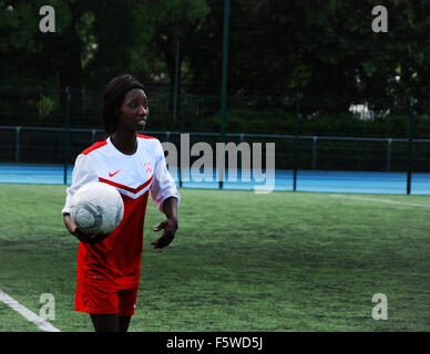 Women football match Stock Photo - Alamy