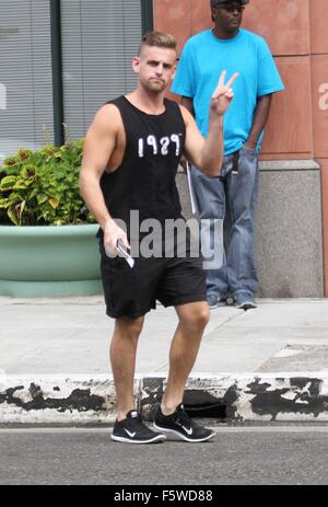 Jonny Drubel goes shopping in Beverly Hills Featuring: Jonny Drubel