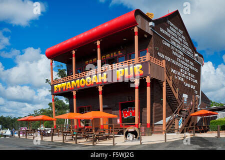 Former Ettamogah Pub in Palmview at the Sunshine Coast. Stock Photo