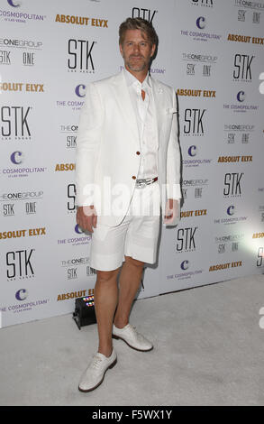 STK Las Vegas Throws 3rd Annual End of Summer White Attire Affair Hosted by BRAVO TV Reality Star Gretchen Christine Rossi  Featuring: Slade Smiley Where: Las Vegas, Nevada, United States When: 15 Sep 2015 Stock Photo