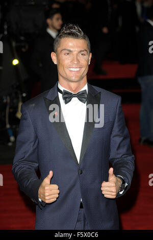 London, UK. 09th Nov, 2015. Ronaldo      attending the Would  Premiere of RONALDO  at the Vue West End London 9th November 2015 Credit:  Peter Phillips/Alamy Live News Stock Photo