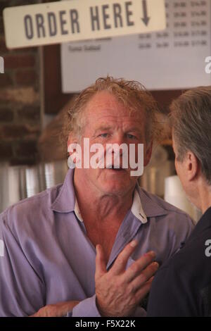 Nick Nolte has lunch in Beverly Hills on his own  Featuring: Nick Nolte Where: Los Angeles, California, United States When: 15 Sep 2015 Stock Photo