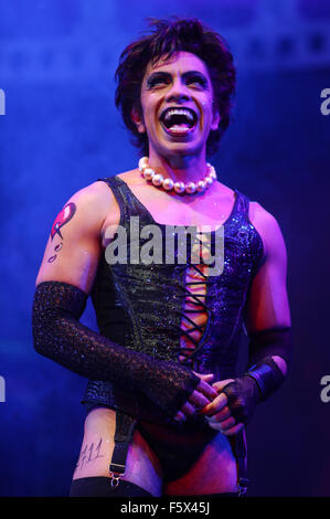 Photocall for the latest London production of 'The Rocky Horror Picture Show'  Featuring: David Bedella Where: London, United Kingdom When: 15 Sep 2015 Stock Photo