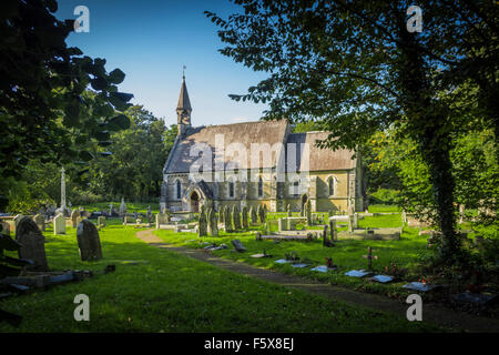 The Parish Church of St Teilo Merthyr Mawr Bridgend Glamorgan South Wales 25th September 2015 PHILLIP ROBERTS Stock Photo