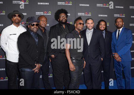Samsung Hope For Children Gala 2015 - Red Carpet Arrivals  Featuring: The Roots Where: New York City, New York, United States When: 17 Sep 2015 Stock Photo