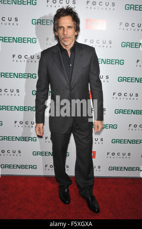 LOS ANGELES, CA - MARCH 18, 2010: Ben Stiller at the Los Angeles premiere of his new movie 'Greenberg' at the Arclight Theatre, Hollywood. Stock Photo