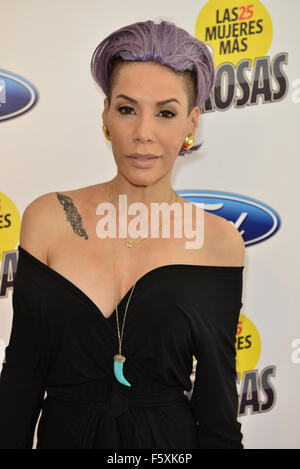 Las 25 Mujeres Mas Poderosas VIP Luncheon - Arrivals  Featuring: Ivy Queen Where: Miami, Florida, United States When: 18 Sep 2015 Stock Photo