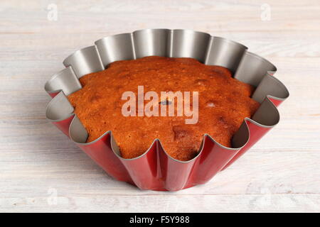 Cake with raisins Stock Photo