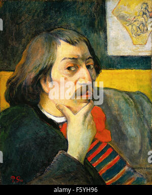 Paul Gauguin - Self portrait Stock Photo