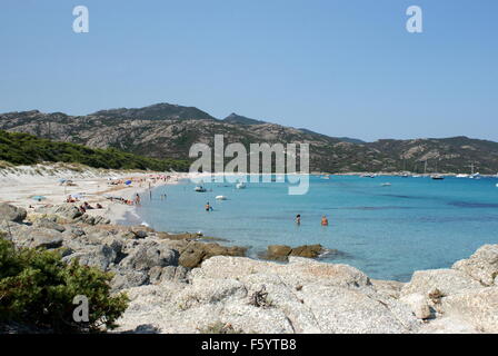 Saleccia beach, Corsica, France Stock Photo - Alamy