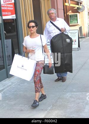 Stand-up comedian Ron White goes shopping in Beverly Hills with his ...