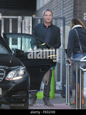 Julan Clary outside ITV Studios  Featuring: Julian Clary Where: London, United Kingdom When: 23 Sep 2015 Stock Photo