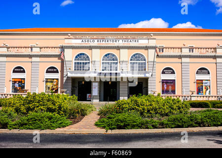 The Florida State University Center For The Performing Arts in Sarasota, also called the Asolo Repertory Theatre Stock Photo