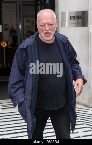 Celebrities at BBC Radio 2  Featuring: David Gilmour Where: London, United Kingdom When: 24 Sep 2015 Stock Photo