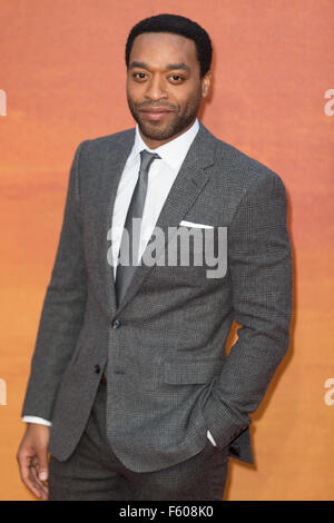 The European Premiere of 'The Martian' held at the Odeon Leicester Square - Arrivals  Featuring: Chiwetel Ejiofor Where: London, United Kingdom When: 24 Sep 2015 Stock Photo