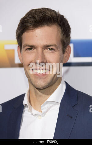 Celebrities attending the RTL press conference at Curio Haus  Featuring: Maik Meuser Where: Hamburg, Germany When: 24 Sep 2015 Stock Photo