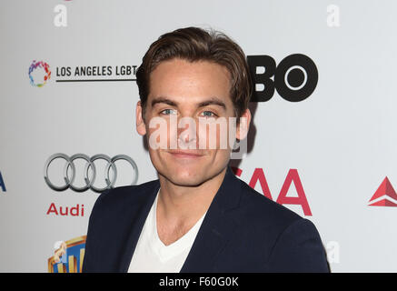 CHAIRS FOR CHARITY  Benefiting Homeless Youth Services At The Los Angeles LGBT Center  Featuring: Kevin Zegers Where: Culver City, California, United States When: 24 Sep 2015 Stock Photo