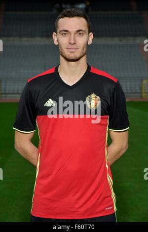 Brussels, Belgium. 10th Nov, 2015. The Belgium mens national football team in official photoshoot for newly introduced Adidas kit. Thomas Vermaelen Credit:  Action Plus Sports/Alamy Live News Stock Photo