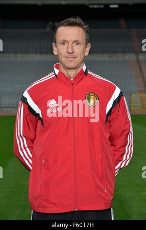 Brussels, Belgium. 10th Nov, 2015. The Belgium mens national football team in official photoshoot for newly introduced Adidas kit. Erwin Lemmens Credit:  Action Plus Sports/Alamy Live News Stock Photo