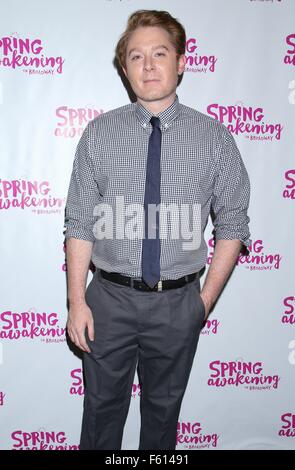 Steven Matlin Opening night for Spring Awakening at the Brooks Atkinson Theatre ...