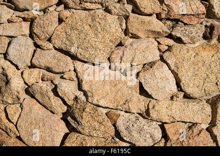 Stone wall close up Stock Photo