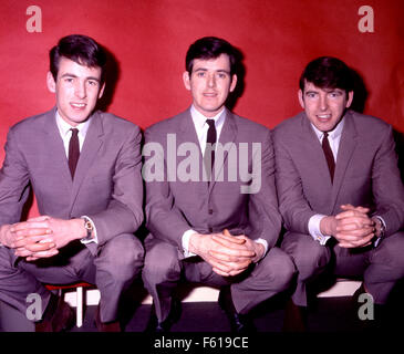 THE BACHELORS Irish pop trio in 1964. From left: Dec, John, Con. Photo Tony Gale Stock Photo