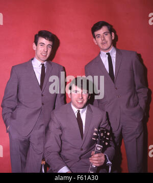 THE BACHELORS Irish pop trio in 1964. From left: Dec, Con, John. Photo Tony Gale Stock Photo