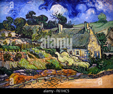 Houses in Cord  Vincent van Gogh 1853–1890 Dutch The Netherlands Stock Photo