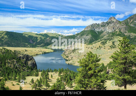 Lake Helena, Lake Helena Wildlife Management Area, Montana Stock Photo ...