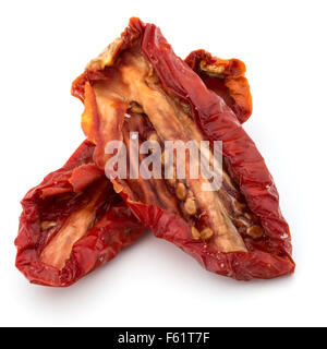 Dried tomatoes isolated on white background cutout Stock Photo