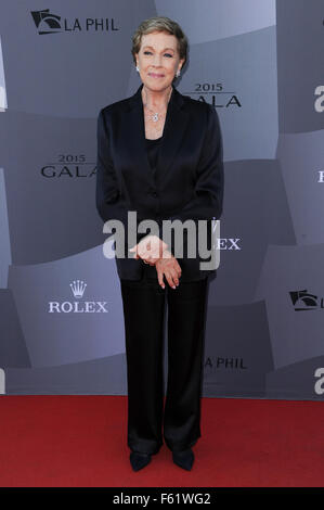 LA Philharmonic’s Walt Disney Concert Hall Opening Night Concert and Gala at Walt Disney Concert Hall  Featuring: Julie Andrews Where: Los Angeles, California, United States When: 29 Sep 2015 Stock Photo