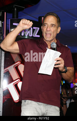 IGT, Warner Bros and TMZ's Harvey Levin unveils TMZ Video Slots at Global Gaming Expo at Sands Convention Center  Featuring: Harvey Levin Where: Las Vegas, Nevada, United States When: 30 Sep 2015 Stock Photo