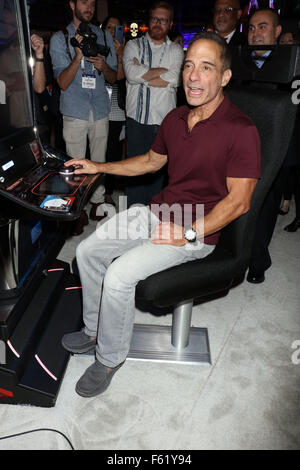 IGT, Warner Bros and TMZ's Harvey Levin unveils TMZ Video Slots at Global Gaming Expo at Sands Convention Center  Featuring: Harvey Levin Where: Las Vegas, Nevada, United States When: 30 Sep 2015 Stock Photo