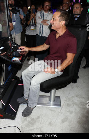 IGT, Warner Bros and TMZ's Harvey Levin unveils TMZ Video Slots at Global Gaming Expo at Sands Convention Center  Featuring: Harvey Levin Where: Las Vegas, Nevada, United States When: 30 Sep 2015 Stock Photo