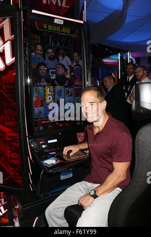 IGT, Warner Bros and TMZ's Harvey Levin unveils TMZ Video Slots at Global Gaming Expo at Sands Convention Center  Featuring: Harvey Levin Where: Las Vegas, Nevada, United States When: 30 Sep 2015 Stock Photo