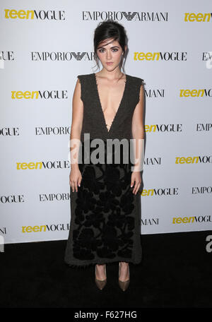 Teen Vogue Celebrates 13th Annual Young Hollywood Issue With Emporio Armani  Featuring: Isabelle Fuhrman Where: Los Angeles, California, United States When: 02 Oct 2015 Stock Photo