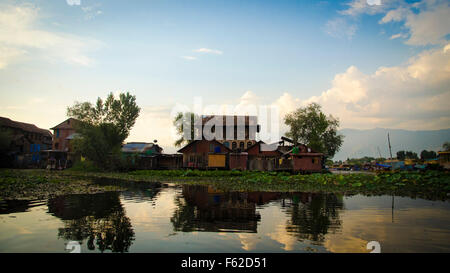 Lake Dal, Srinagar, Jammu and Kashmir, India Stock Photo