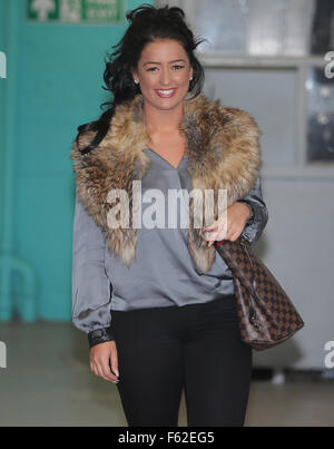 X Factor Lauren Murray outside ITV Studios  Featuring: Lauren Murray Where: London, United Kingdom When: 05 Oct 2015 Stock Photo