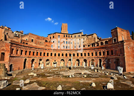 The Trajan's Forum (Market), Rome, Italy. Stock Photo