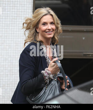 Penny Lancaster outside ITV Studios  Featuring: Penny Lancaster Where: London, United Kingdom When: 07 Oct 2015 Stock Photo