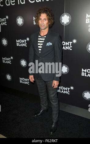 New York, NY, USA. 10th Nov, 2015. New York, NY - November 10, 2015: Todd DiCiurcio attends 24th anniversary year of the Montblanc De La Culture Arts Patronage Awards at Kappo Masa at arrivals for 24th Anniversary of the Montblanc de la Culture Arts Patronage Awards, Kappo Masa, New York, NY November 10, 2015. Credit:  Lev Radin/Everett Collection/Alamy Live News Stock Photo